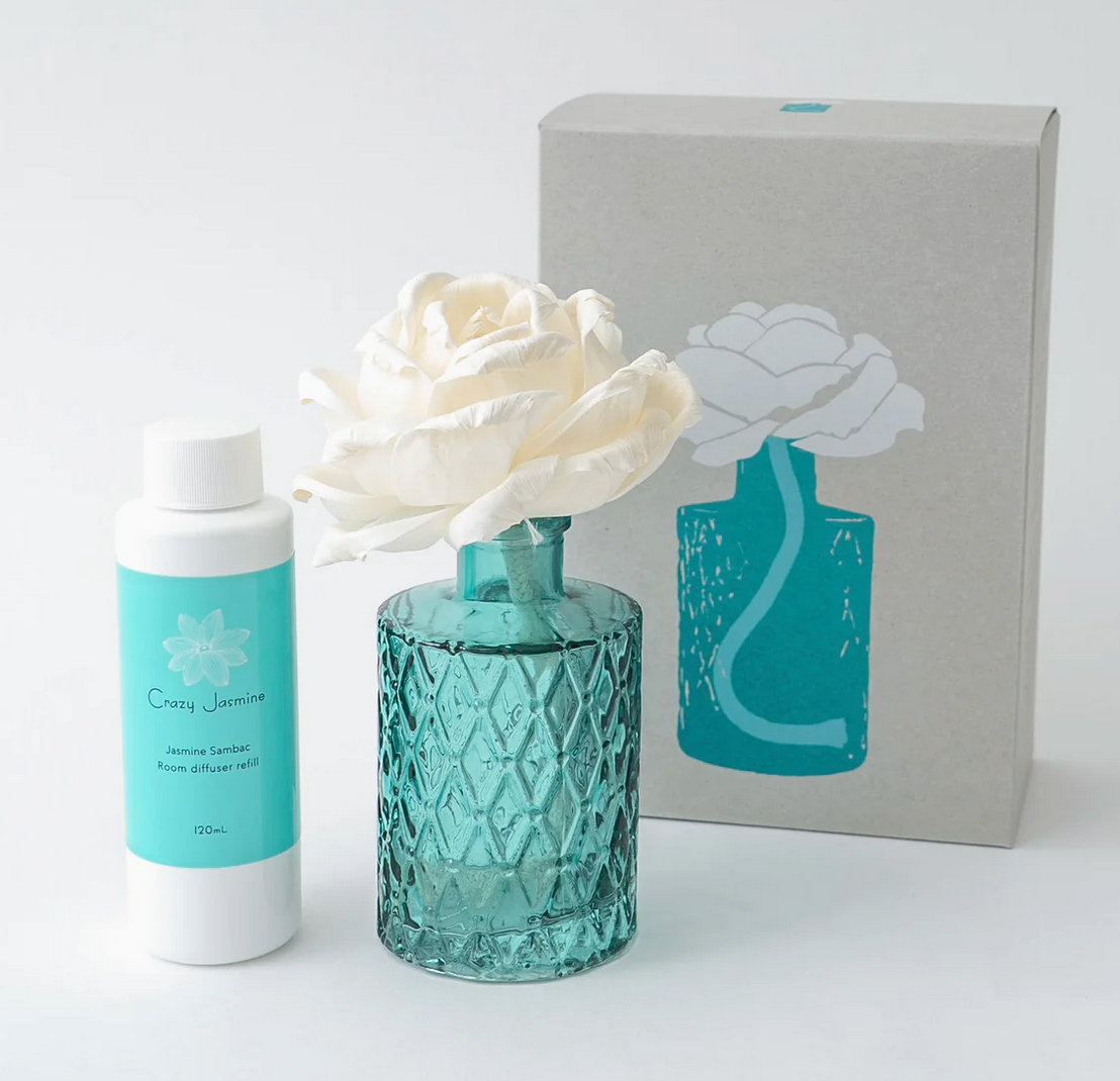 Sola Flower Diffuser 円柱瓶 – Crazy Jasmine Sola Flower Diffuser 円柱瓶 – Crazy Jasmine